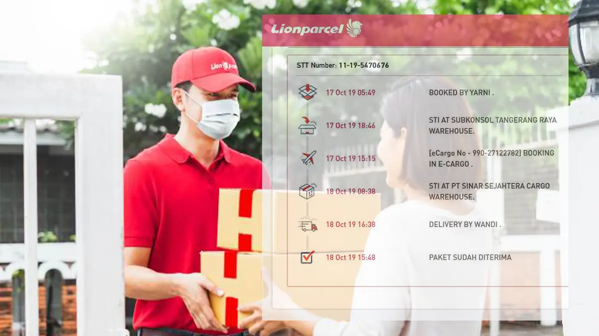 Arti Status Pengiriman Lion Parcel