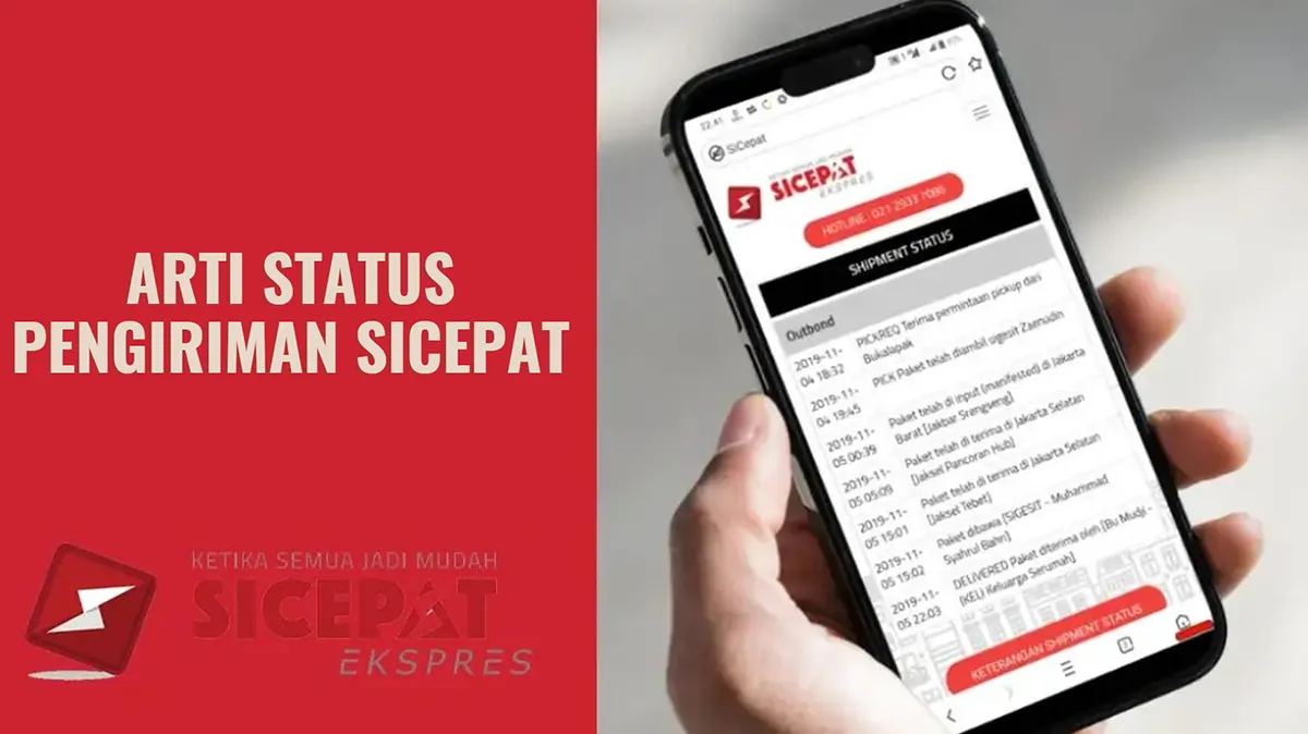 Arti Status Pengiriman SiCepat, Istilah dan Kode