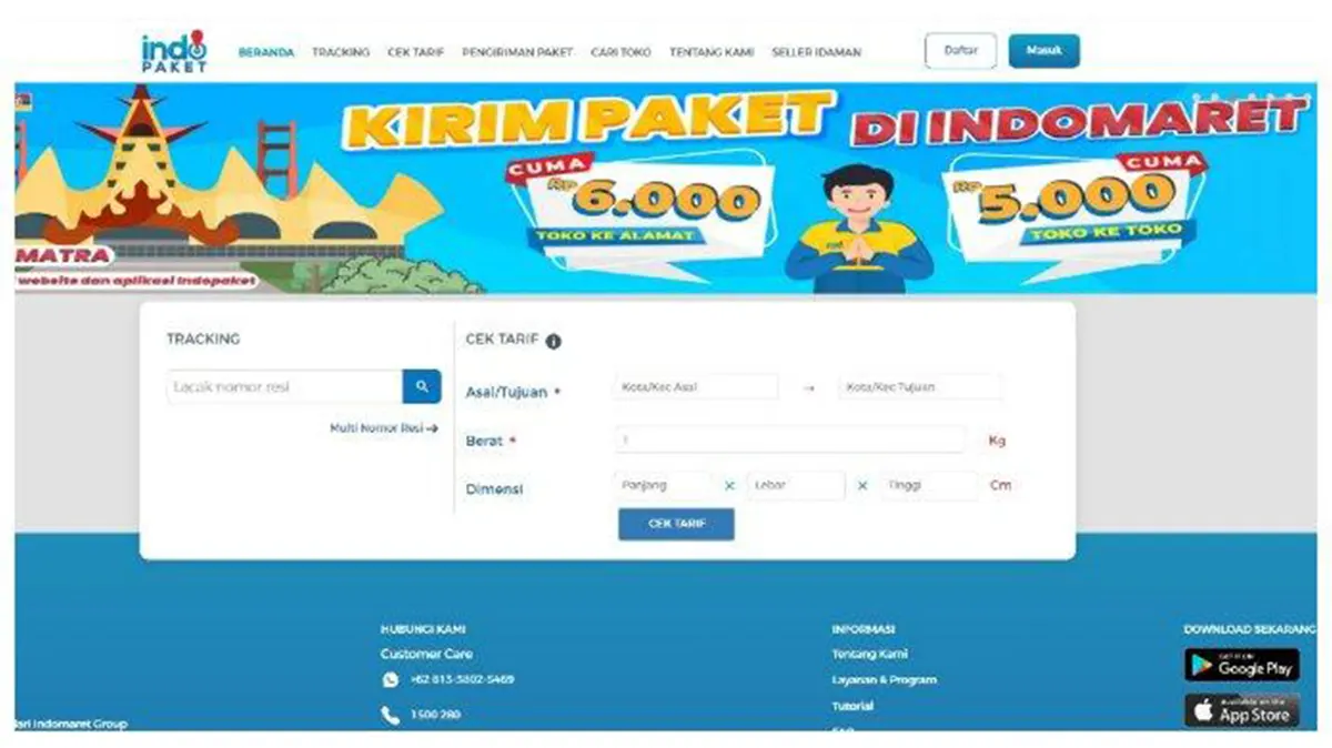 Cara Melacak Paket Indopaket